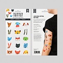 Tattly - TA Tattly - Fuzzy Faces Tattoo Sheet - Set of 2