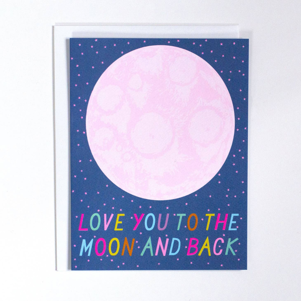 Banquet Atelier and Workshop - BAW Love you to the Moon and Back Card