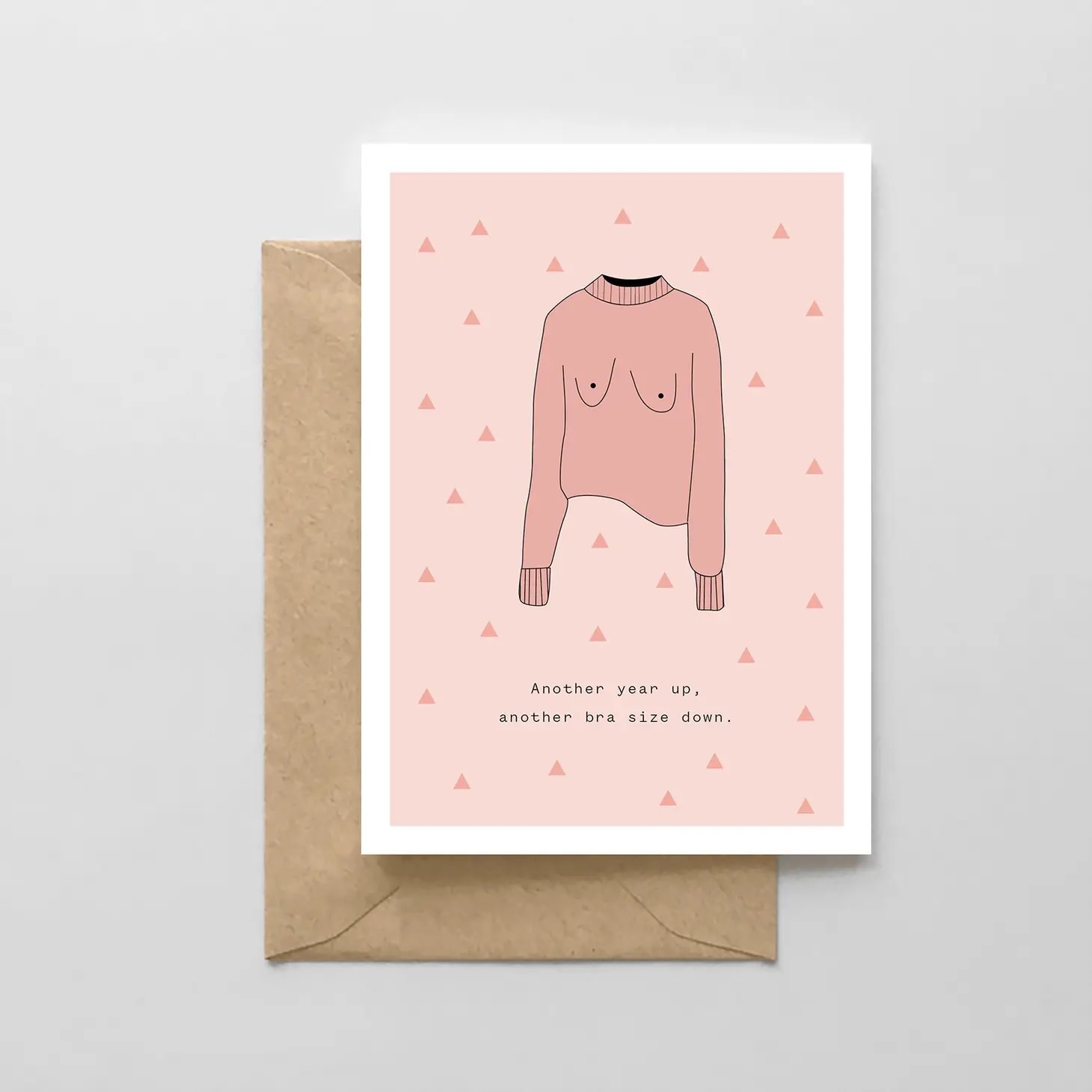 Spaghetti & Meatballs - SAM Another Year Up Another Cupsize Down Card