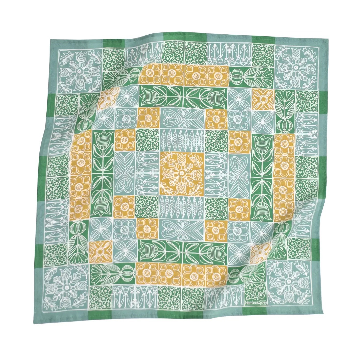 Handker Bandanas / Hemlock Goods - HB Hemlock Goods - No. 078 Velda Bandana