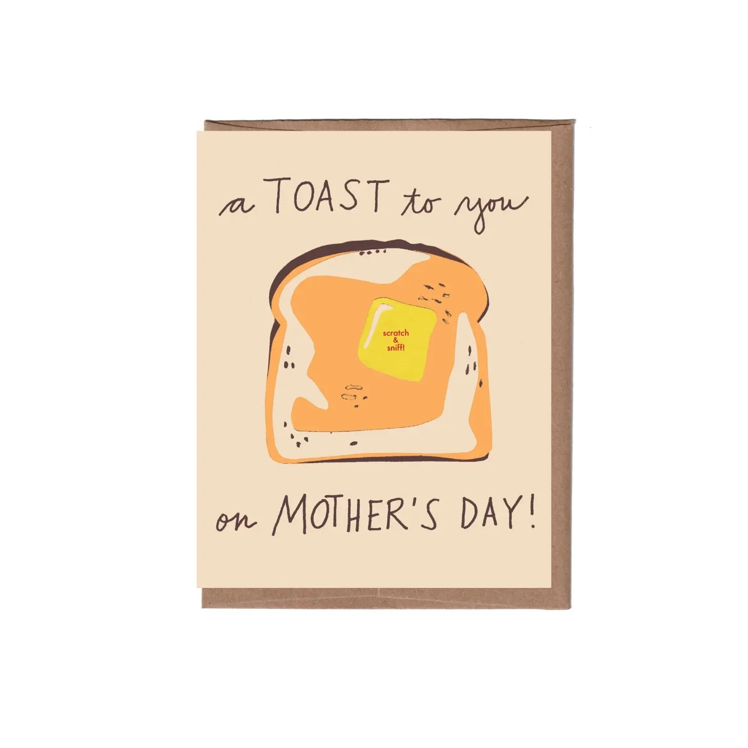 La Familia Green - LFG Scratch & Sniff "A Toast To You On Mothers Day" Card