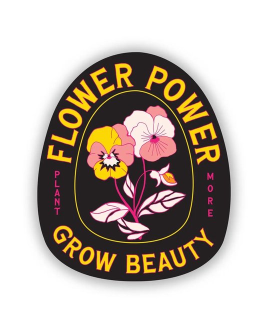 Antiquaria - AN Flower Power Sticker