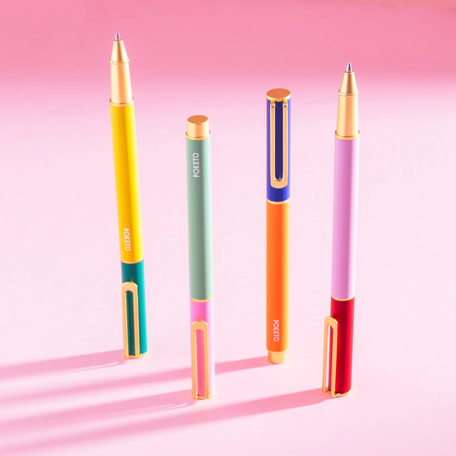 Poketo - PO Poketo Color Block Pens | Variety Designs