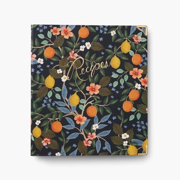 Rifle Paper Co - RP Rifle Paper Co - Citrus Grove Recipe Binder