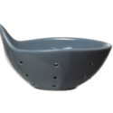 Creative Co-Op - CCO Stoneware Berry Bowl with Handle | 4 Colors