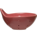 Creative Co-Op - CCO Stoneware Berry Bowl with Handle | 4 Colors