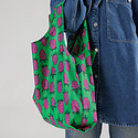 Baggu - BA Baggu -  Green Raspberry Standard Baggu Reusable Bag