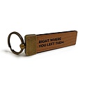 Sapling Press - SAP Right Where You Left Them Wood Keychain