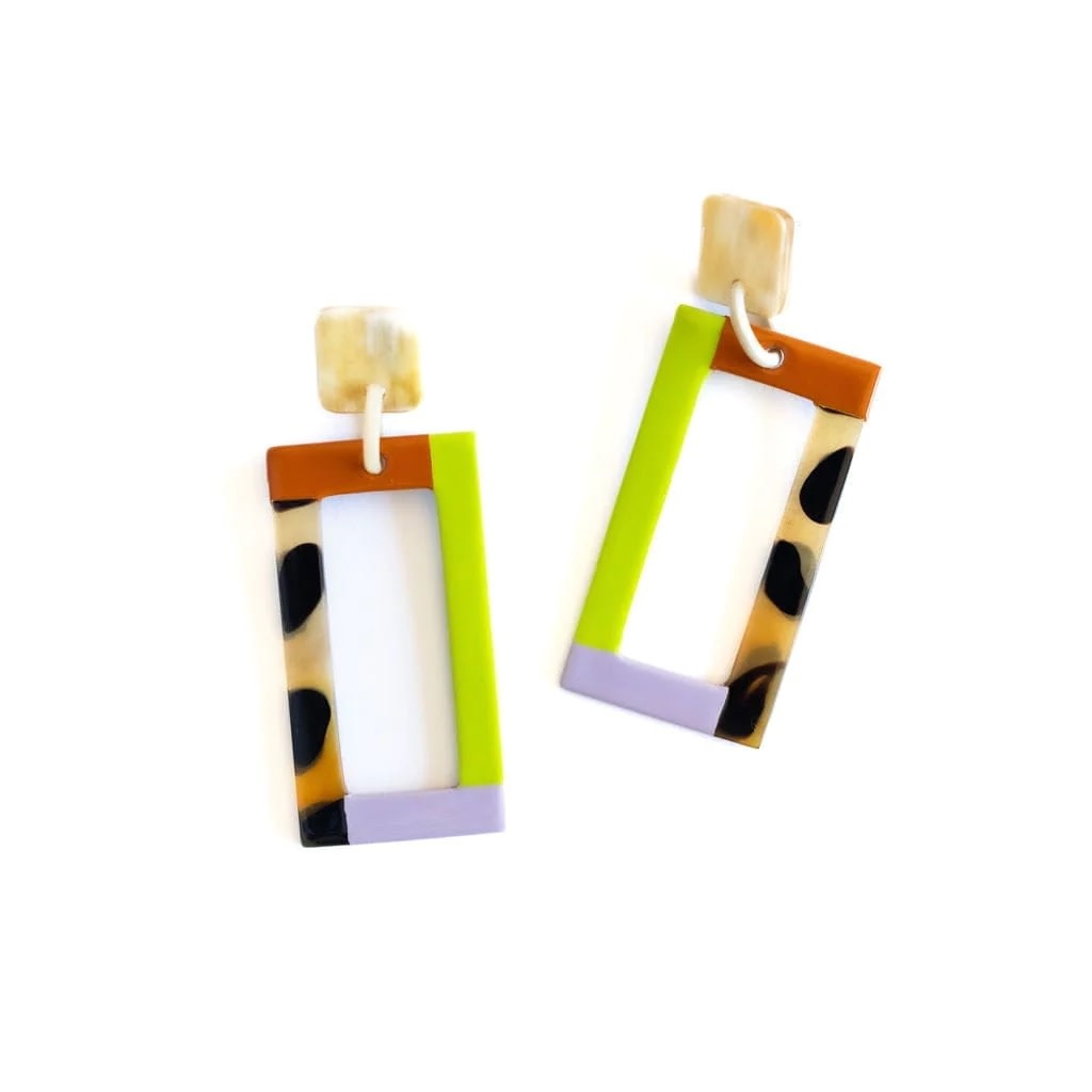 Sunshine Tienda - ST Sunshine Tienda - Indian Summer Colorblock Earrings