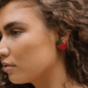 Sunshine Tienda - ST Sunshine Tienda - Strawberry Stud Horn Earrings
