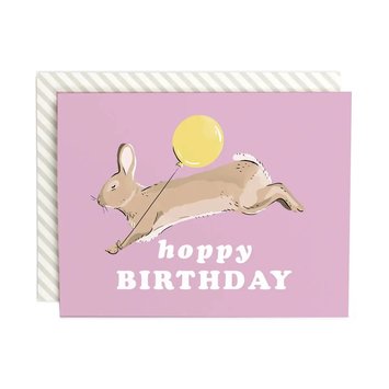 Amy Heitman Illustration - AHI Hoppy Birthday Card