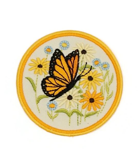 Lucky Horse Press - LHP Butterfly Embroidered Patch