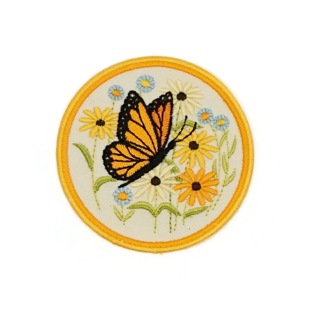 Lucky Horse Press - LHP Butterfly Embroidered Patch
