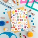 Yeppie Paper - YP Best Teacher Ever Thank You Card