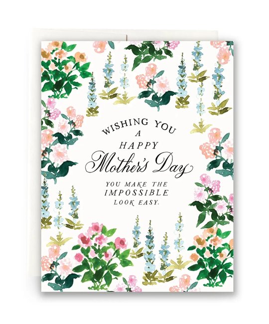 Antiquaria - AN Spring Garden Mother's Day Card