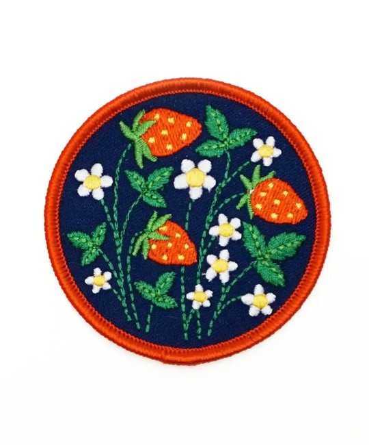 Lucky Horse Press - LHP Strawberry Fields Embroidered Patch