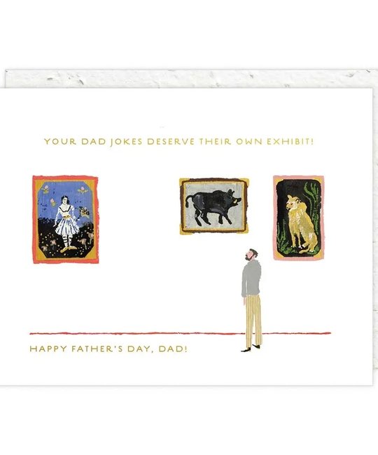 Seedlings - SED Dad at the Museum Father's Day Card