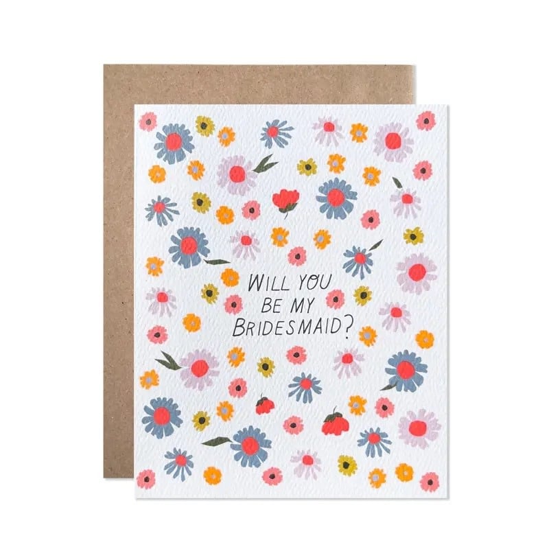 Hartland Brooklyn - HAR Bridesmaid Bright Florals Card
