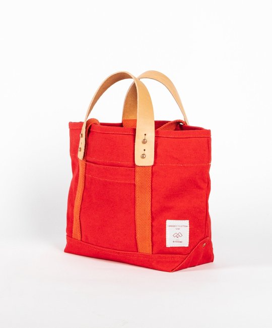 IMMODEST COTTON x Fleabags - IMC IMMODEST COTTON - Daily Mini Tote, Persimmon