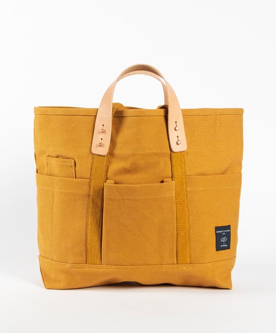 IMMODEST COTTON x Fleabags - IMC IMMODEST COTTON - Construction Tote in Mustard Seed