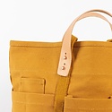 IMMODEST COTTON x Fleabags - IMC IMMODEST COTTON - Construction Tote in Mustard Seed