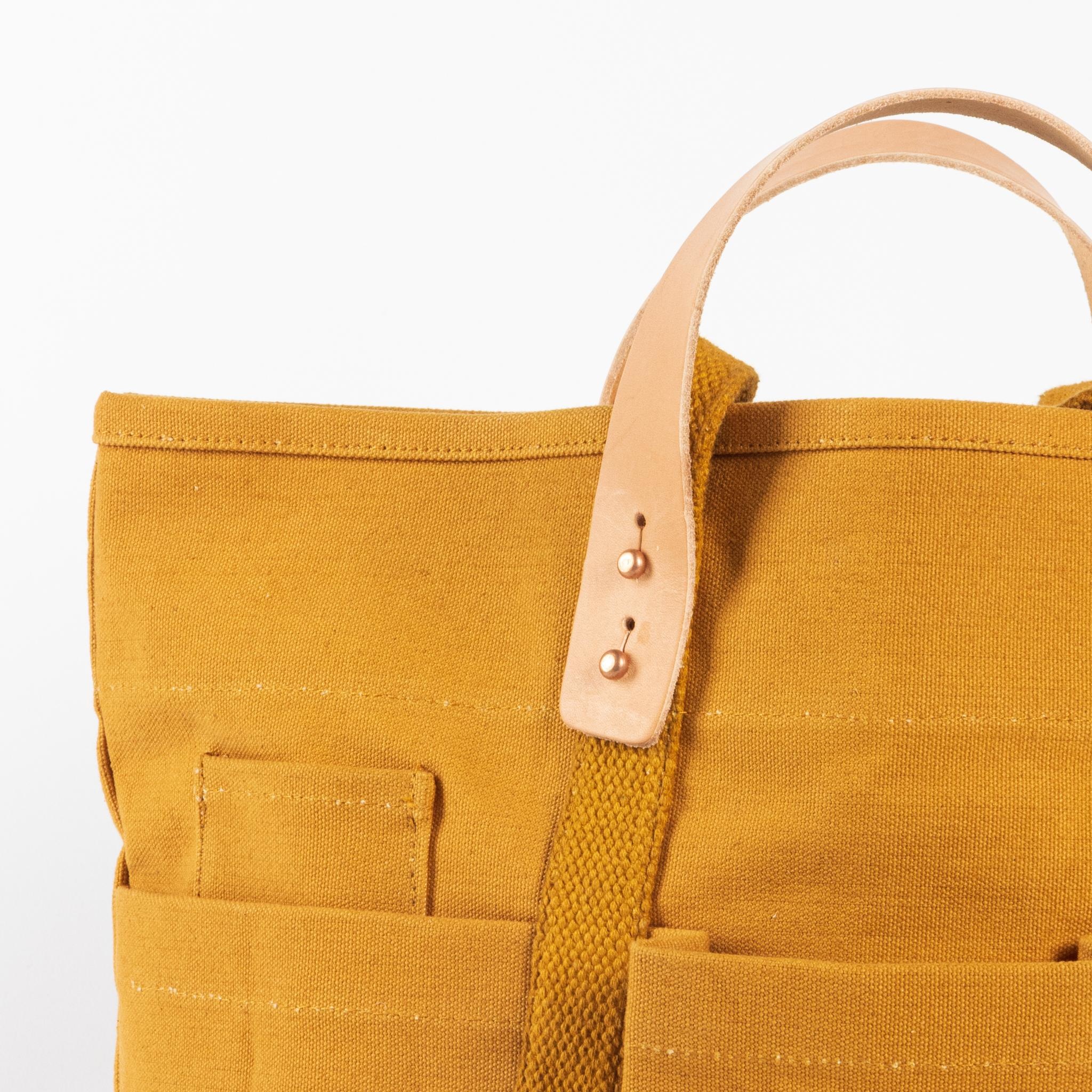 IMMODEST COTTON x Fleabags - IMC IMMODEST COTTON - Construction Tote in  Mustard Seed