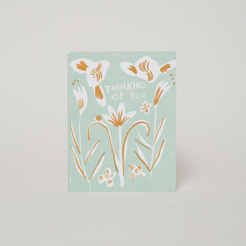 Egg Press - EP Thinking of You Lilies Card