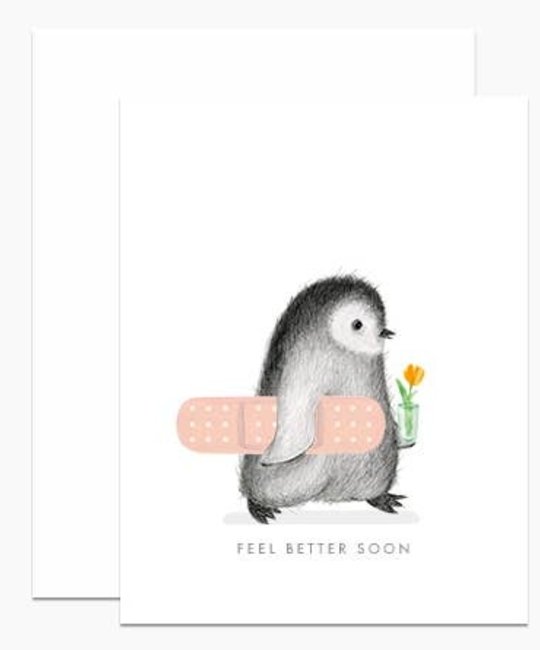 Dear Hancock - DH Feel Better Penguin Card