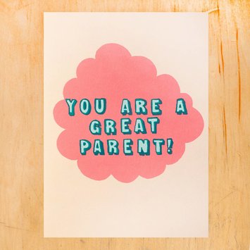 Gold Teeth Brooklyn - GTB You Are A Great Parent Card