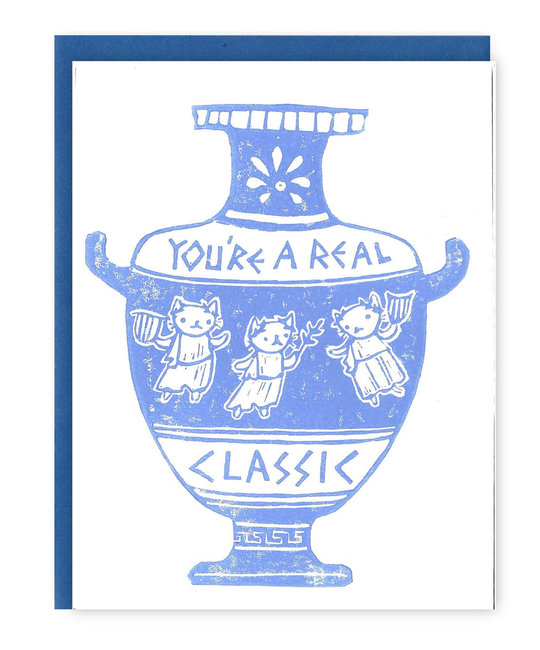 Ghost Academy - GA You're A Real Classic Greek Vase Card