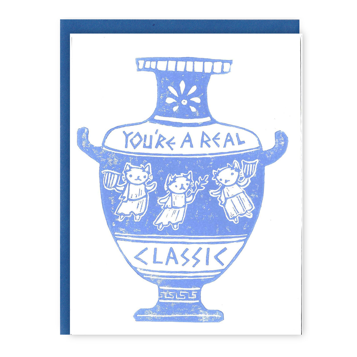 Ghost Academy - GA You're A Real Classic Greek Vase Card