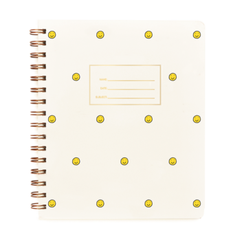 Iron Curtain Press - IC IC NBLI - The Standard Notebook, Smiley Face, Lined