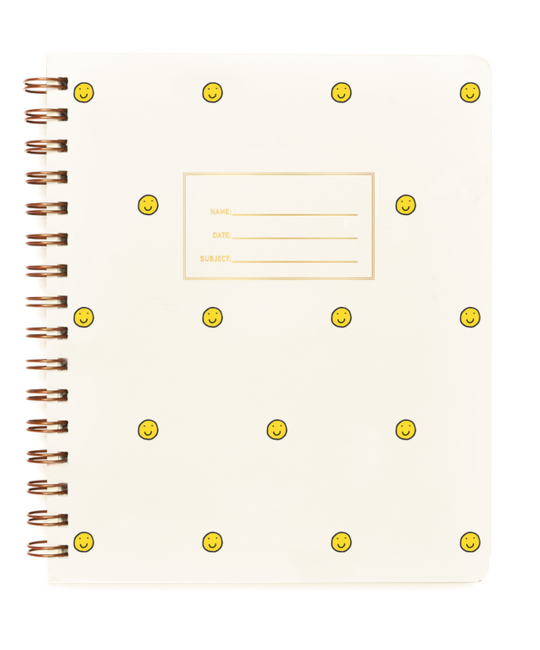 Iron Curtain Press - IC IC NBLI - The Standard Notebook, Smiley Face, Lined