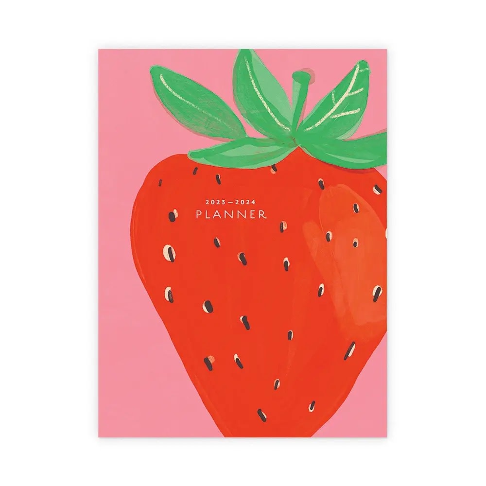 Seedlings - SED 2024 Strawberries On the Go | 17-Month Monthly Planner
