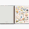 Rifle Paper Co - RP 2024 Peacock 17-Month Hardcover Spiral Planner