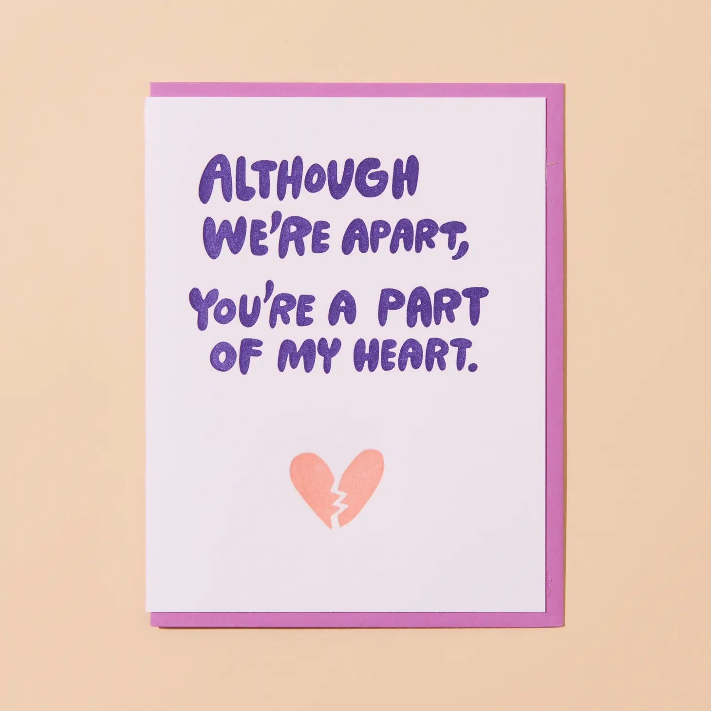 and Here We Are - AHW Although We're Apart Card