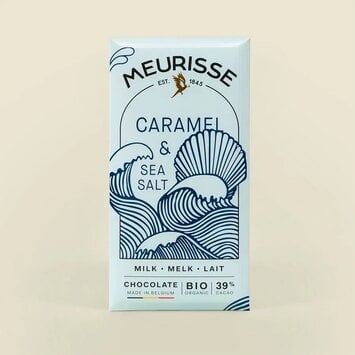 Meurisse Chocolate - MC Meurisse Chocolate - Caramel Sea Salt Milk Chocolate Bar