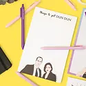 Sammy Gorin - SAG Sammy Gorin - Law & Order Things to Get Dun Dun Notepad