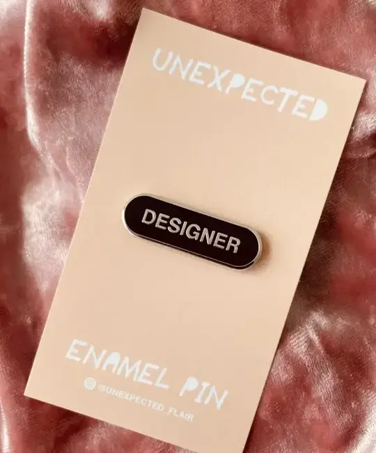 Unexpected Flair - UF UF ACEP - Designer Enamel Pin