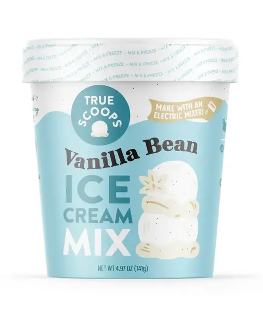 True Scoops - TS True Scoops - Vanilla Bean Ice Cream Mix