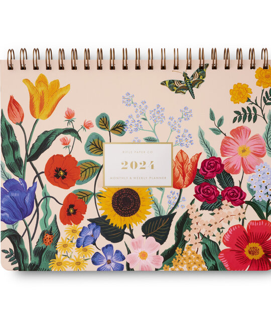 Rifle Paper Co - RP 2024 Blossom 12-Month Top Spiral Planner