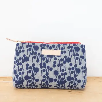 Erin Flett - ERF Erin Flett - Denim Berries Laura Makeup Bag