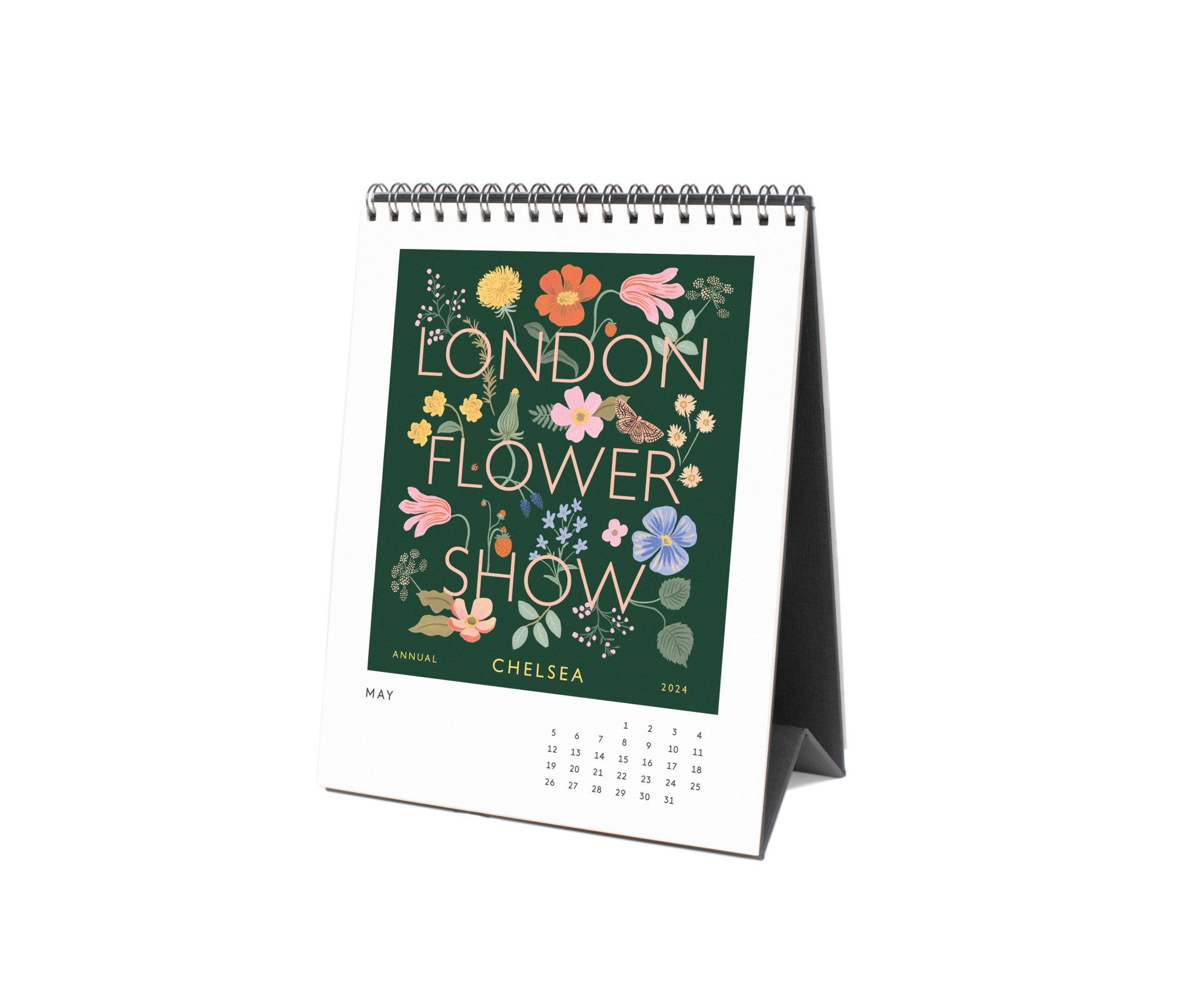 Rifle Paper Co 2025 Fete des Plantes Desk Calendar Gus and Ruby