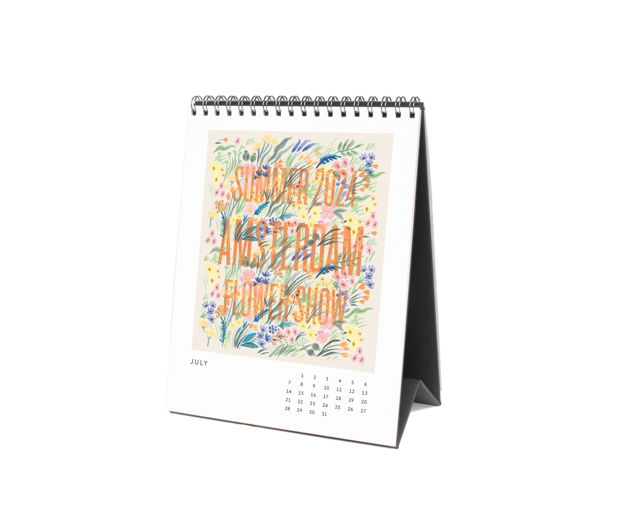 Rifle Paper Co 2024 Fete des Plantes Desk Calendar Gus and Ruby