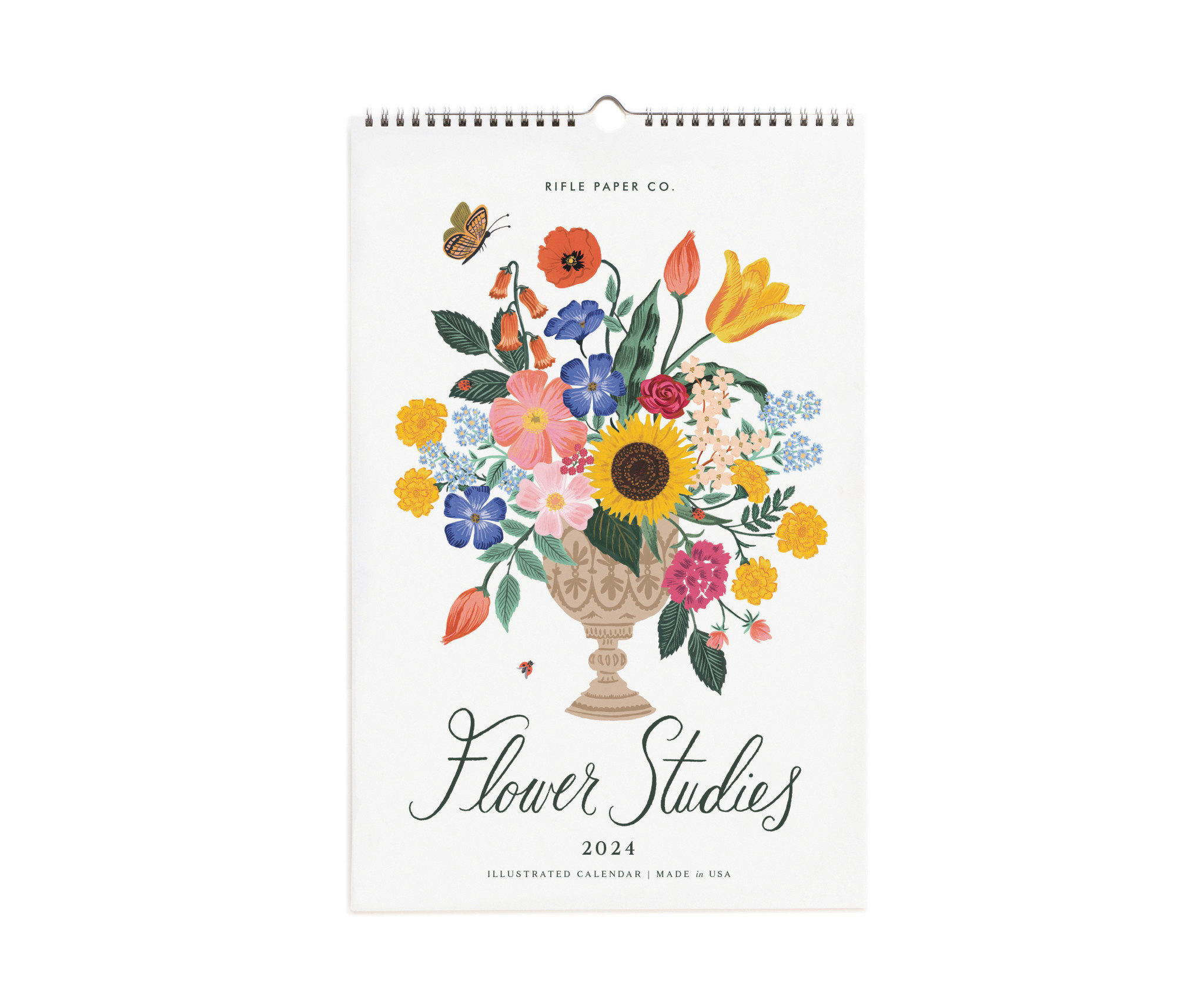 Rifle Paper Co - RP 2024 Flower Studies Wall Calendar