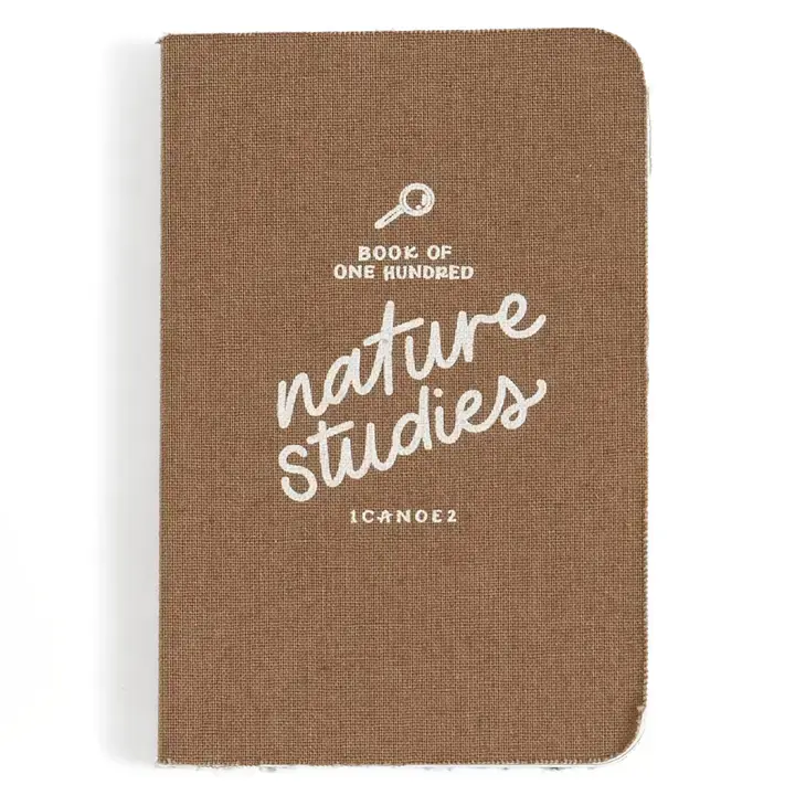 One Canoe Two Letterpress - OC One Hundred Nature Studies Journal Pocket Notebook