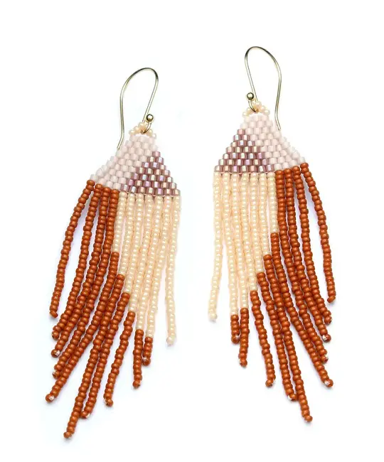 Bluma Project - BLP Quattro Beaded Earring - Latte