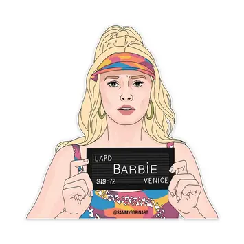 Sammy Gorin - SAG SAG ST - Barbie Arrest Sticker