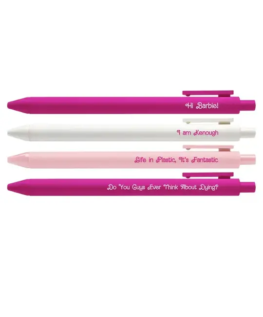 Sammy Gorin - SAG SAG OSPE - Barbie Movie Life In Plastic Gel Pen Set