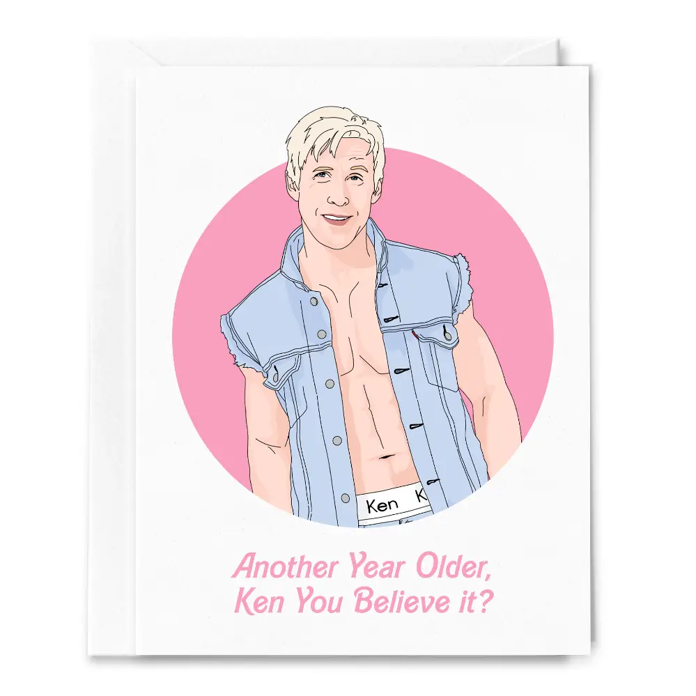 Sammy Gorin - SAG SAGGCBI - Ken You Believe it? Barbie Movie Birthday Card